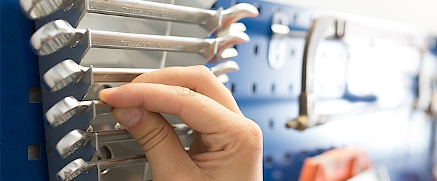 Werkstatt bei Elektro-Betrieb Bernd Reinhardt in Wüstheuterode