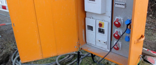 Baustrom bei Elektro-Betrieb Bernd Reinhardt in Wüstheuterode