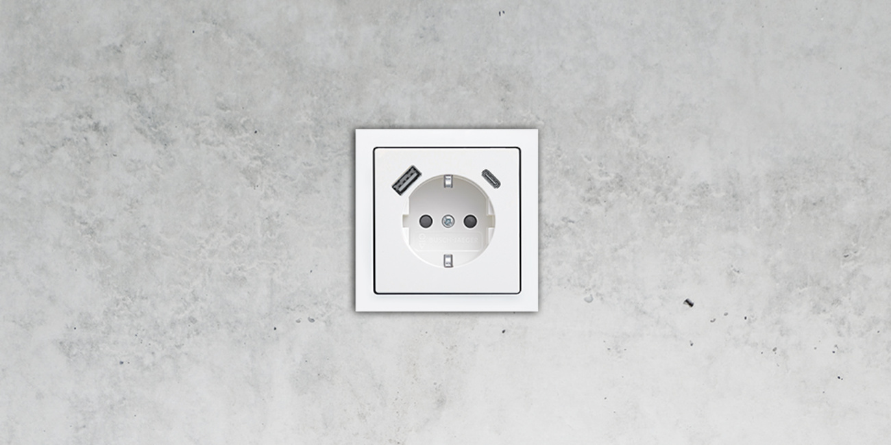SCHUKO® USB-Steckdose bei Elektro-Betrieb Bernd Reinhardt in Wüstheuterode
