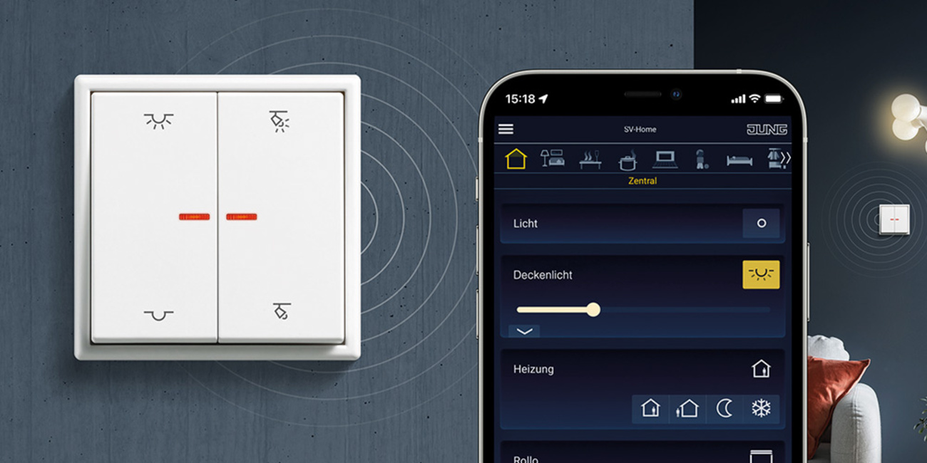 KNX RF Taster bei Elektro-Betrieb Bernd Reinhardt in Wüstheuterode