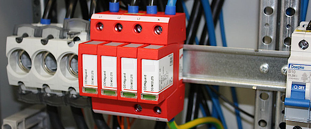 Über­spannungs­schutz bei Elektro-Betrieb Bernd Reinhardt in Wüstheuterode