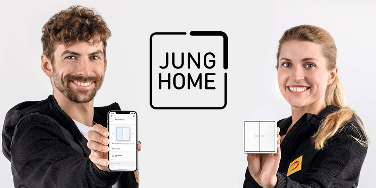 JUNG HOME bei Elektro-Betrieb Bernd Reinhardt in Wüstheuterode